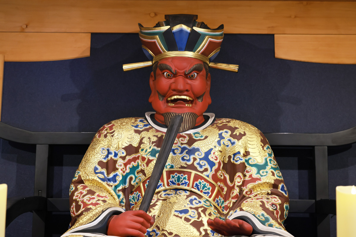 海元寺閻魔堂の閻魔大王